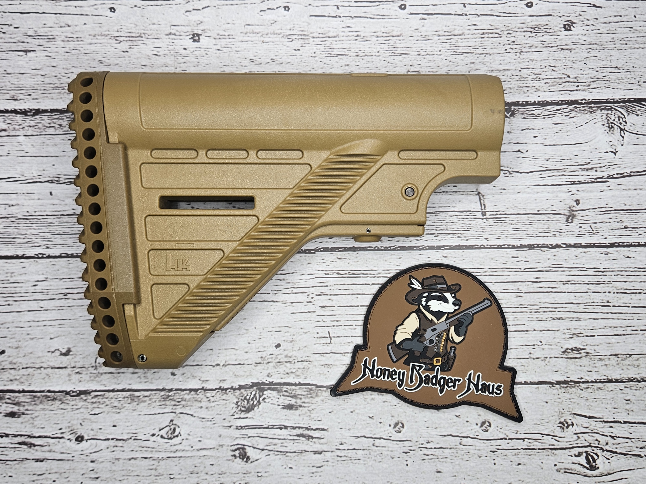 HK G28 HK417 MR762 Slimline Buttstock RAL8000